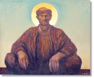 portret of albanian north men 
